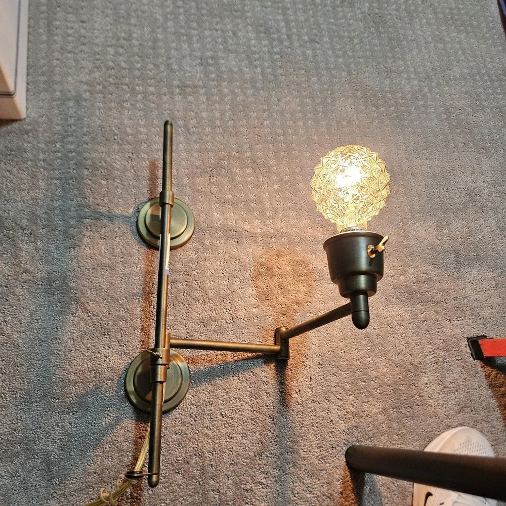 Portable luminaire bk-10,327 Hollywood Regency Boat Lamp Inspired Wall Mount‎
